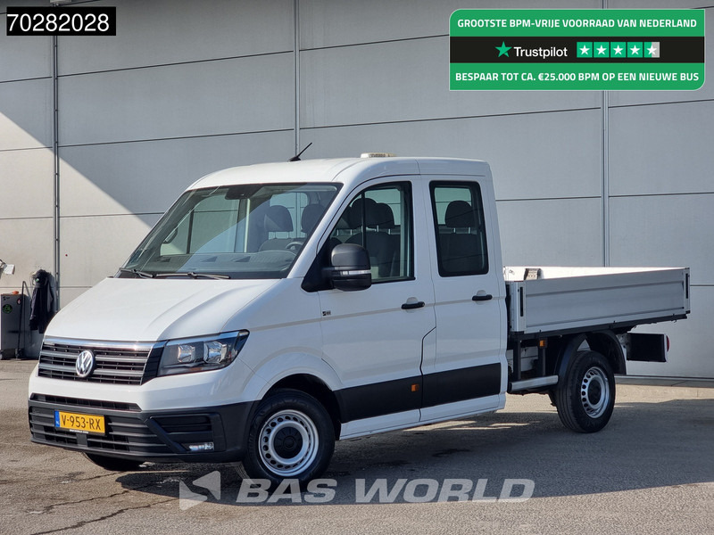 Volkswagen Crafter 102pk Open Laadbak Dubbel Cabine Trekhaak Airco Cruise Camera Euro6 Pritsche Open Box Pickup Airco Dubbel cabine Trekhaak Cruise - Furgão caixa aberta: foto 1 Volkswagen Crafter 102pk Open Laadbak Dubbel Cabine Trekhaak Airco Cruise Camera Euro6 Pritsche Open Box Pickup Airco Dubbel cabine Trekhaak Cruise - Furgão caixa aberta: foto 1
