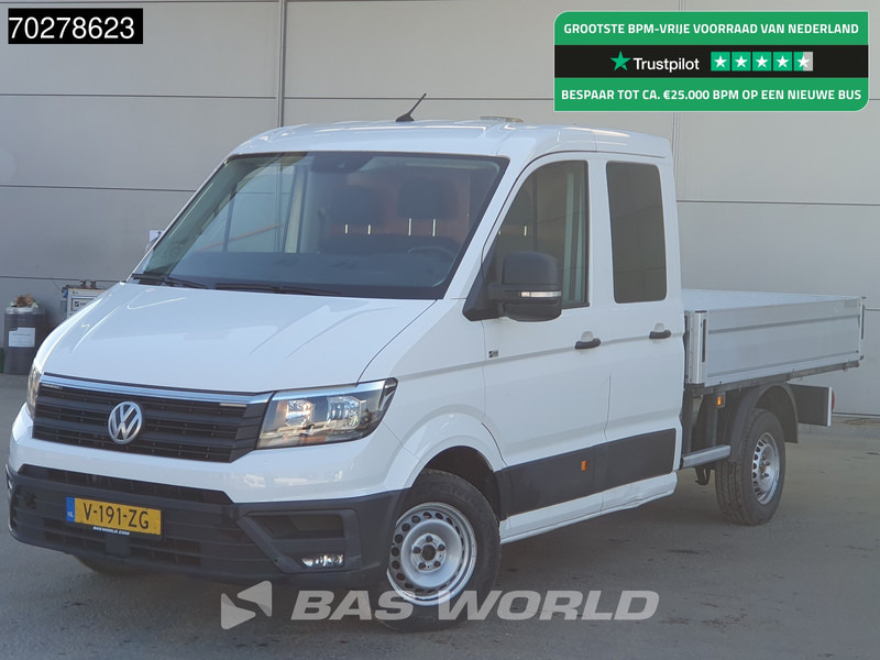 Volkswagen Crafter 102pk Open Laadbak Dubbel Cabine Trekhaak Airco Cruise Camera Euro6 Tipper Benne Kieper 2m3 Airco Dubbel cabine Trekhaak Cruise - Furgão caixa aberta: foto 1 Volkswagen Crafter 102pk Open Laadbak Dubbel Cabine Trekhaak Airco Cruise Camera Euro6 Tipper Benne Kieper 2m3 Airco Dubbel cabine Trekhaak Cruise - Furgão caixa aberta: foto 1