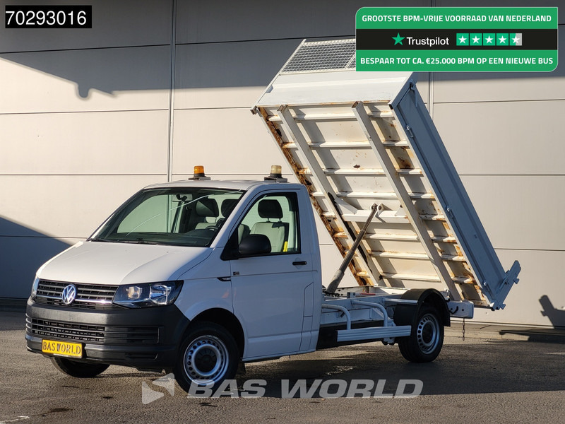 Volkswagen Transporter 150PK Kipper Trekhaak Euro6 Tipper Benne Kieper 2m3 Trekhaak - Furgão basculante: foto 1 Volkswagen Transporter 150PK Kipper Trekhaak Euro6 Tipper Benne Kieper 2m3 Trekhaak - Furgão basculante: foto 1