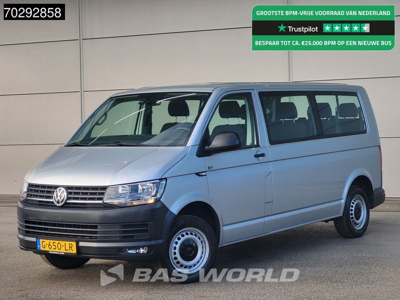 Volkswagen Transporter Incl. BPM + BTW Personenvervoer L2H1 Trekhaak Navi Airco Cruise Camera Parkeersensoren Kombi TV Taxi Euro6 Airco Trekhaak Cruise - Micro-ônibus, Furgão de passageiros: foto 1 Volkswagen Transporter Incl. BPM + BTW Personenvervoer L2H1 Trekhaak Navi Airco Cruise Camera Parkeersensoren Kombi TV Taxi Euro6 Airco Trekhaak Cruise - Micro-ônibus, Furgão de passageiros: foto 1
