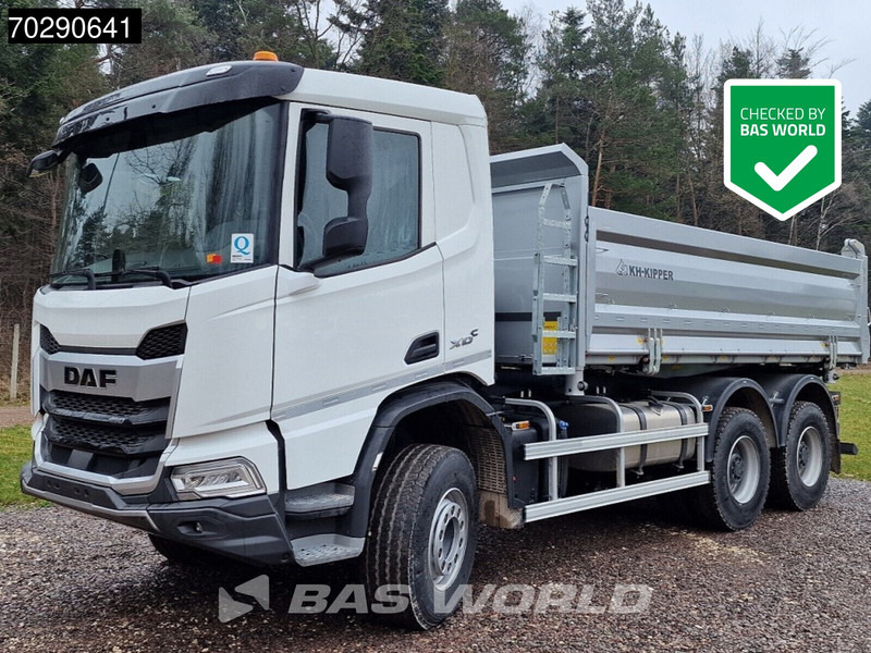 DAF XD 450 XD 6X4 NEW! 12m3 KH 3-way Tipper Big-Axle Steel suspension Euro 6 - Caminhão basculante: foto 1 DAF XD 450 XD 6X4 NEW! 12m3 KH 3-way Tipper Big-Axle Steel suspension Euro 6 - Caminhão basculante: foto 1