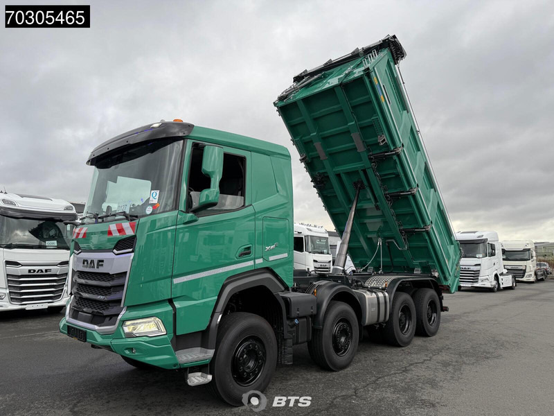 DAF XF 530 8X4 NEW Meiller 3 sided tipper Big-Axle Intarder Automatic Euro 6 - Caminhão basculante: foto 1 DAF XF 530 8X4 NEW Meiller 3 sided tipper Big-Axle Intarder Automatic Euro 6 - Caminhão basculante: foto 1