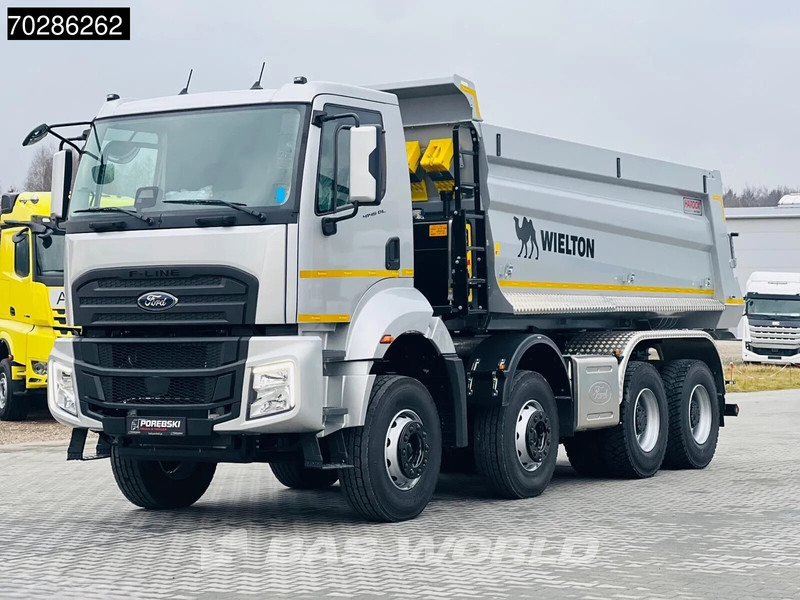 Ford F-Line 4145 8X4 NEW! 18m3 Wielton Tipper Steelsuspension Automatic Navi Euro 6 - Caminhão basculante: foto 5 Ford F-Line 4145 8X4 NEW! 18m3 Wielton Tipper Steelsuspension Automatic Navi Euro 6 - Caminhão basculante: foto 5
