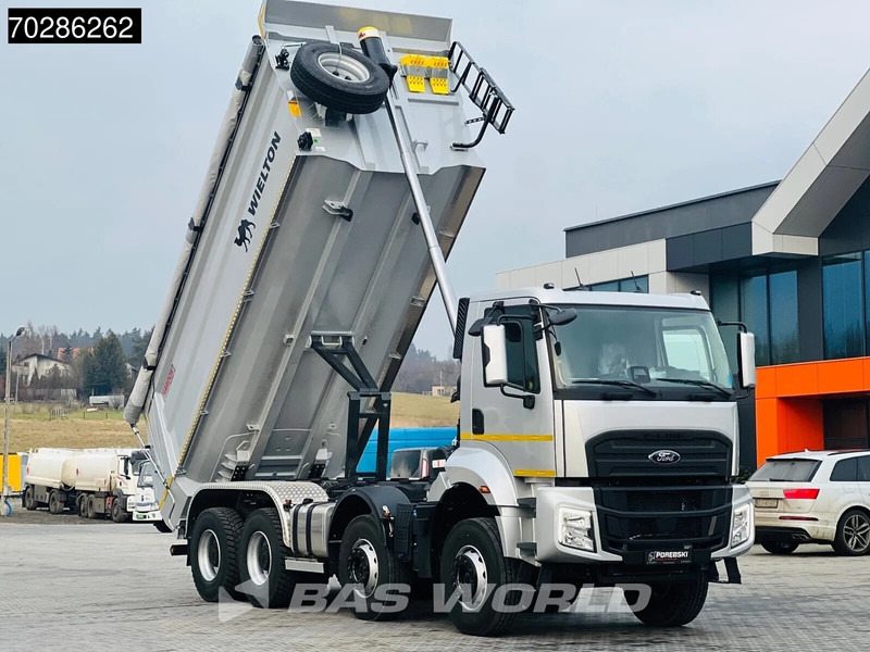 Ford F-Line 4145 8X4 NEW! 18m3 Wielton Tipper Steelsuspension Automatic Navi Euro 6 - Caminhão basculante: foto 3 Ford F-Line 4145 8X4 NEW! 18m3 Wielton Tipper Steelsuspension Automatic Navi Euro 6 - Caminhão basculante: foto 3