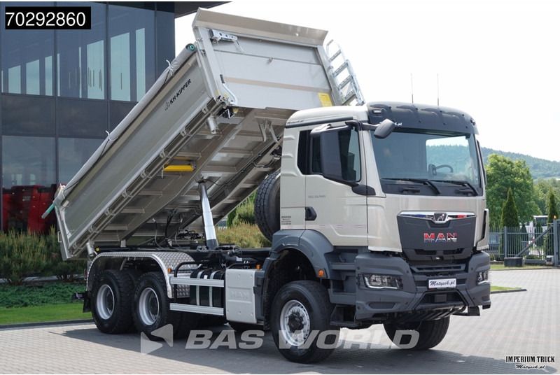 MAN TGS 33.480 TGS 6X6 6x6 3-Way Kipper Big-Axle Euro 6 - Caminhão basculante: foto 3 MAN TGS 33.480 TGS 6X6 6x6 3-Way Kipper Big-Axle Euro 6 - Caminhão basculante: foto 3