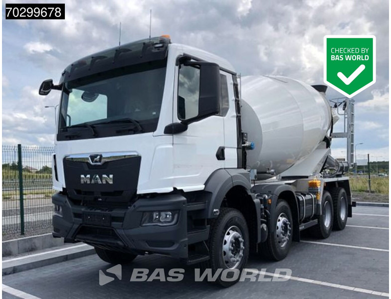 MAN TGS 35.440 8X4 NEW! 10m3 FML mixer Automatic Steel suspension Euro 6 - Caminhão betoneira: foto 1 MAN TGS 35.440 8X4 NEW! 10m3 FML mixer Automatic Steel suspension Euro 6 - Caminhão betoneira: foto 1