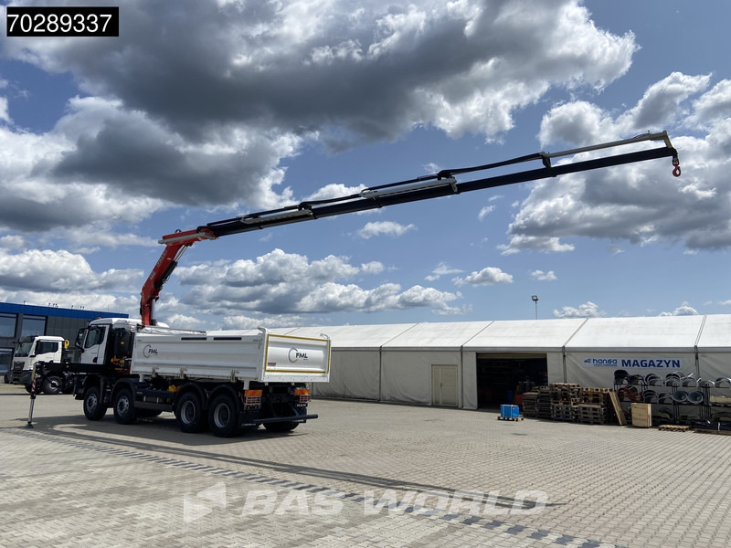 MAN TGS 35.440 8X4 NEW! Fassi F275.026 Kran Crane 13m3 3-Sided Tipper Big-Axle Euro 6 - Caminhão basculante, Caminhão grua: foto 2 MAN TGS 35.440 8X4 NEW! Fassi F275.026 Kran Crane 13m3 3-Sided Tipper Big-Axle Euro 6 - Caminhão basculante, Caminhão grua: foto 2
