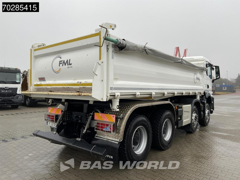 MAN TGS 35.440 TGS 8X4 14m2 3-Way kipper Hardox Big-Axle Steel-suspension Euro 6 - Caminhão basculante: foto 5 MAN TGS 35.440 TGS 8X4 14m2 3-Way kipper Hardox Big-Axle Steel-suspension Euro 6 - Caminhão basculante: foto 5