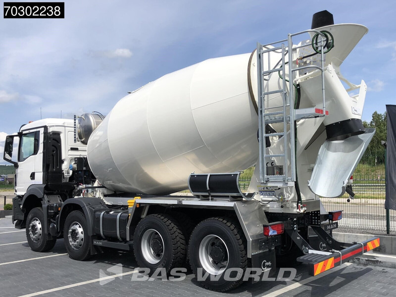 MAN TGS 41.400 8X4 10m3 FML mixer Steelsuspension Manual Airco EURO 2 - Caminhão betoneira: foto 2 MAN TGS 41.400 8X4 10m3 FML mixer Steelsuspension Manual Airco EURO 2 - Caminhão betoneira: foto 2