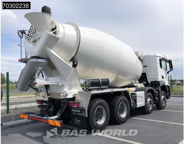 MAN TGS 41.400 8X4 10m3 FML mixer Steelsuspension Manual Airco EURO 2 - Caminhão betoneira: foto 5 MAN TGS 41.400 8X4 10m3 FML mixer Steelsuspension Manual Airco EURO 2 - Caminhão betoneira: foto 5