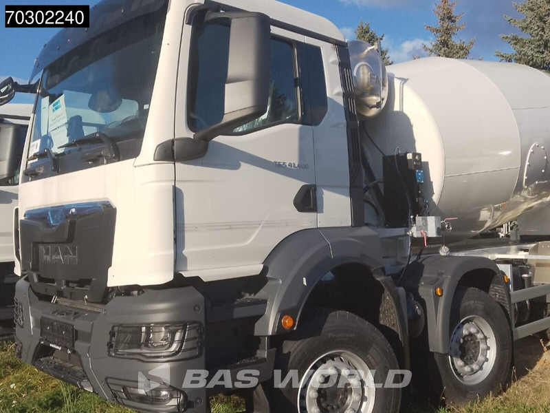 MAN TGS 41.400 8X4 12m3 FML mixer Steelsuspension Manual Airco EURO 2 - Caminhão betoneira: foto 2 MAN TGS 41.400 8X4 12m3 FML mixer Steelsuspension Manual Airco EURO 2 - Caminhão betoneira: foto 2