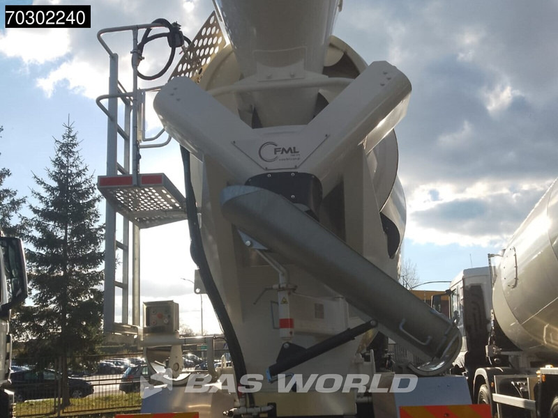 MAN TGS 41.400 8X4 12m3 FML mixer Steelsuspension Manual Airco EURO 2 - Caminhão betoneira: foto 5 MAN TGS 41.400 8X4 12m3 FML mixer Steelsuspension Manual Airco EURO 2 - Caminhão betoneira: foto 5