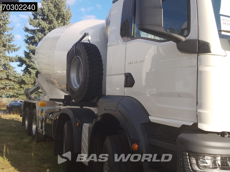 MAN TGS 41.400 8X4 12m3 FML mixer Steelsuspension Manual Airco EURO 2 - Caminhão betoneira: foto 3 MAN TGS 41.400 8X4 12m3 FML mixer Steelsuspension Manual Airco EURO 2 - Caminhão betoneira: foto 3