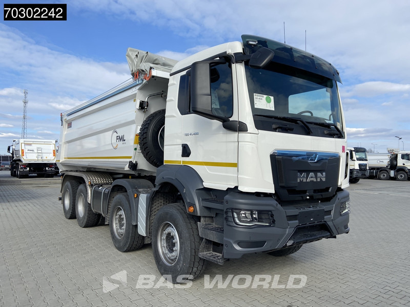 MAN TGS 41.400 8X4 20m3 KH Kipper Tarpaulin Automatic Big-Axle EURO 2 - Caminhão basculante: foto 3 MAN TGS 41.400 8X4 20m3 KH Kipper Tarpaulin Automatic Big-Axle EURO 2 - Caminhão basculante: foto 3