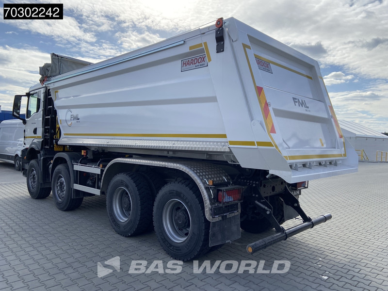MAN TGS 41.400 8X4 20m3 KH Kipper Tarpaulin Automatic Big-Axle EURO 2 - Caminhão basculante: foto 2 MAN TGS 41.400 8X4 20m3 KH Kipper Tarpaulin Automatic Big-Axle EURO 2 - Caminhão basculante: foto 2