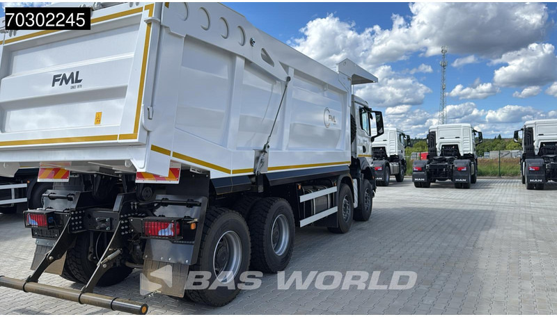 MAN TGS 41.400 8X4 23m3 Wielton Mining tipper Manual Steel suspension EURO 2 - Caminhão basculante: foto 2 MAN TGS 41.400 8X4 23m3 Wielton Mining tipper Manual Steel suspension EURO 2 - Caminhão basculante: foto 2
