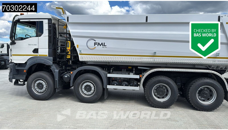 MAN TGS 41.400 8X4 NEW! 20m3 Hardox tipper Steel suspension Manual Euro 2 - Caminhão basculante: foto 1 MAN TGS 41.400 8X4 NEW! 20m3 Hardox tipper Steel suspension Manual Euro 2 - Caminhão basculante: foto 1