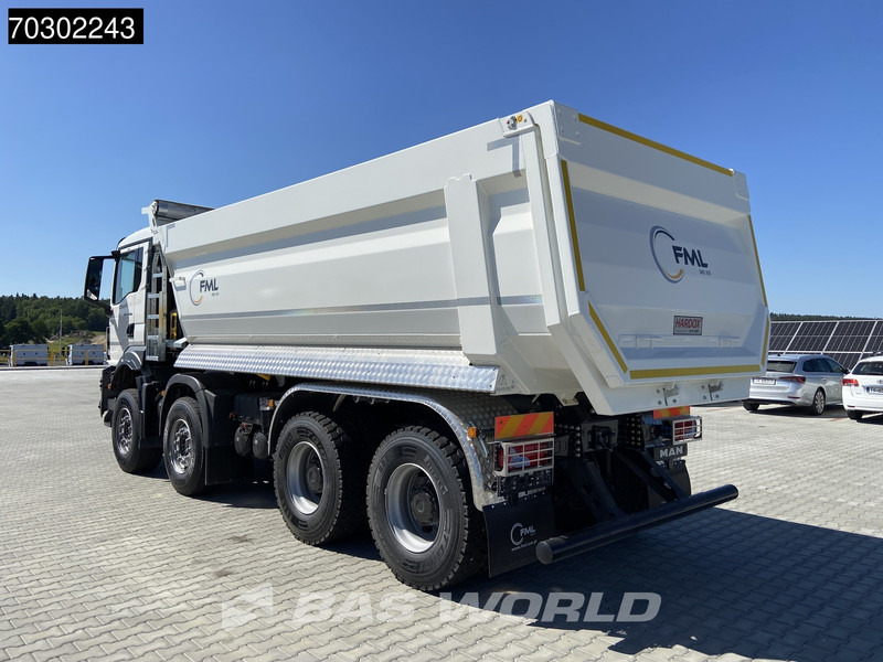 MAN TGS 41.400 8X4 NEW! 20m3 KH Kipper Manual Steel suspension Big-Axle EURO 2 - Caminhão basculante: foto 2 MAN TGS 41.400 8X4 NEW! 20m3 KH Kipper Manual Steel suspension Big-Axle EURO 2 - Caminhão basculante: foto 2