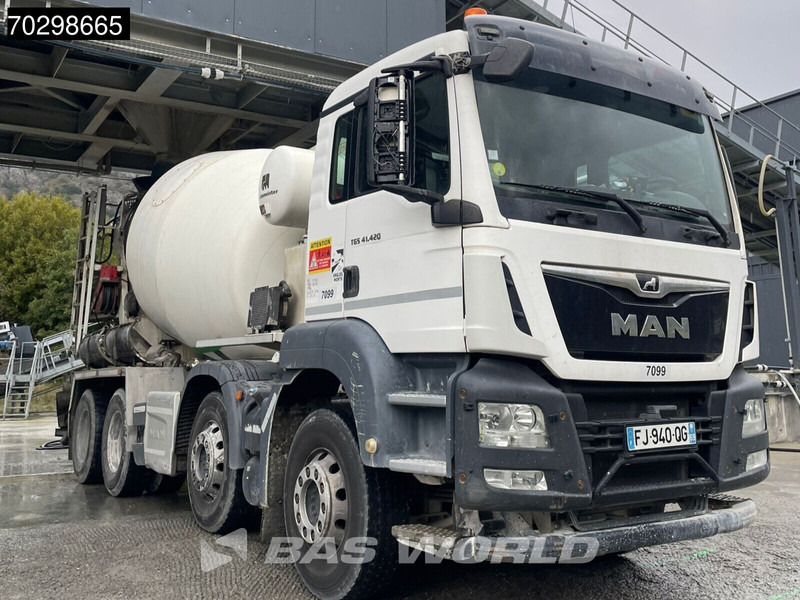 MAN TGS TGS 8X4 8m3 Putzmeister Mixer Big-Axle Steelsuspension Euro 6 - Caminhão betoneira: foto 3 MAN TGS TGS 8X4 8m3 Putzmeister Mixer Big-Axle Steelsuspension Euro 6 - Caminhão betoneira: foto 3