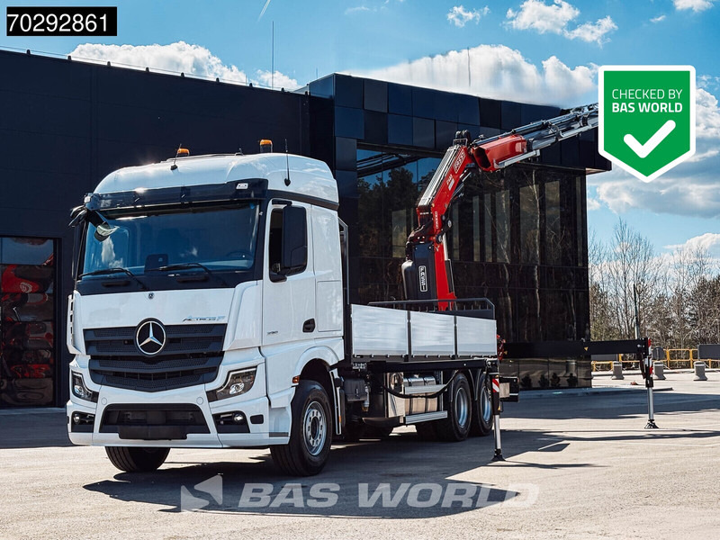 Mercedes-Benz Actros 2651 Actros 6X4 Fassi F486 Led Navi Euro 6 - Camião de caixa aberta/ Plataforma, Caminhão grua: foto 1 Mercedes-Benz Actros 2651 Actros 6X4 Fassi F486 Led Navi Euro 6 - Camião de caixa aberta/ Plataforma, Caminhão grua: foto 1