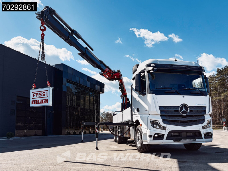 Mercedes-Benz Actros 2651 Actros 6X4 Fassi F486 Led Navi Euro 6 - Camião de caixa aberta/ Plataforma, Caminhão grua: foto 3 Mercedes-Benz Actros 2651 Actros 6X4 Fassi F486 Led Navi Euro 6 - Camião de caixa aberta/ Plataforma, Caminhão grua: foto 3