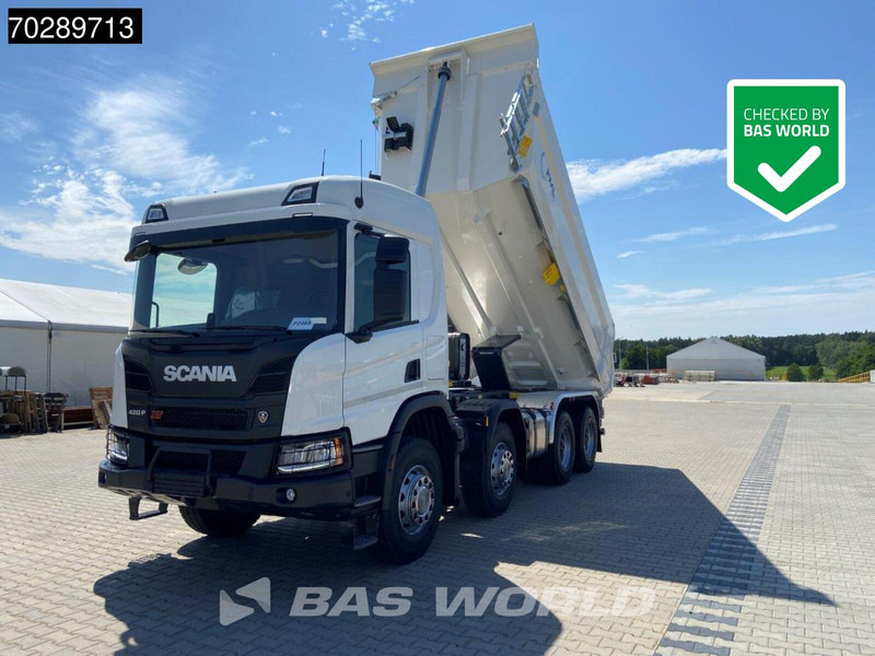 Scania P420 8X4 NEW! 18m3 Steel tipper Steelsuspension Automatic Euro 6 - Caminhão basculante: foto 1 Scania P420 8X4 NEW! 18m3 Steel tipper Steelsuspension Automatic Euro 6 - Caminhão basculante: foto 1