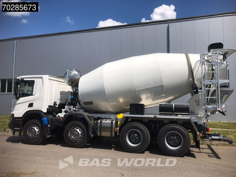 Scania P420 XT 8X4 NEW! 10m3 FML Mixer Automatic Steel suspension Big-Axle Euro 6 - Caminhão betoneira: foto 2 Scania P420 XT 8X4 NEW! 10m3 FML Mixer Automatic Steel suspension Big-Axle Euro 6 - Caminhão betoneira: foto 2