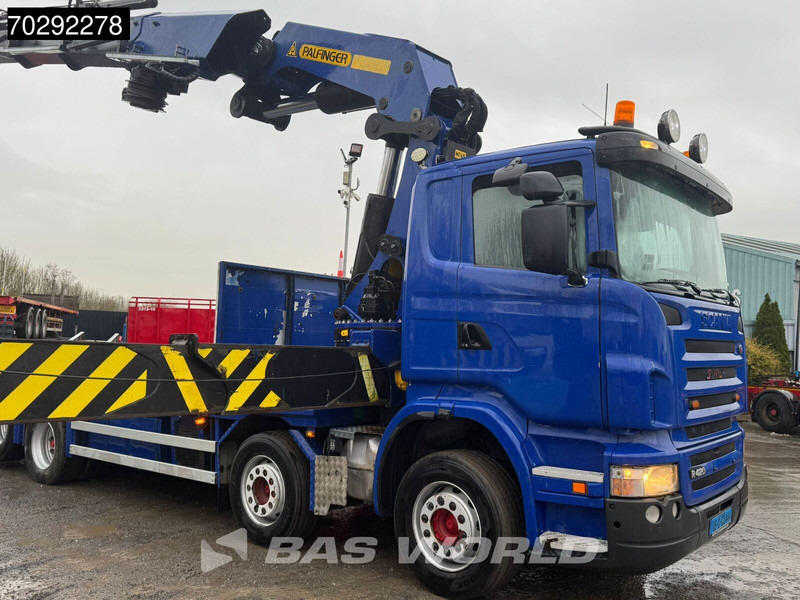 Scania R420 8X2 - Camião de caixa aberta/ Plataforma, Caminhão grua: foto 5 Scania R420 8X2 - Camião de caixa aberta/ Plataforma, Caminhão grua: foto 5