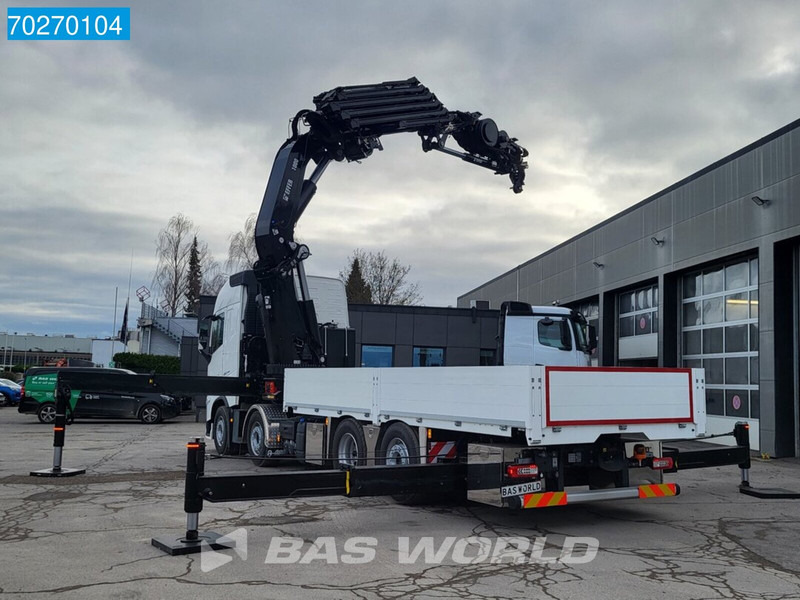 Volvo FH 460 8X2 Effer 1000 9S + 6S Kran + Fly-Jib Liftachse VEB+ Euro 6 - Camião de caixa aberta/ Plataforma, Caminhão grua: foto 3 Volvo FH 460 8X2 Effer 1000 9S + 6S Kran + Fly-Jib Liftachse VEB+ Euro 6 - Camião de caixa aberta/ Plataforma, Caminhão grua: foto 3