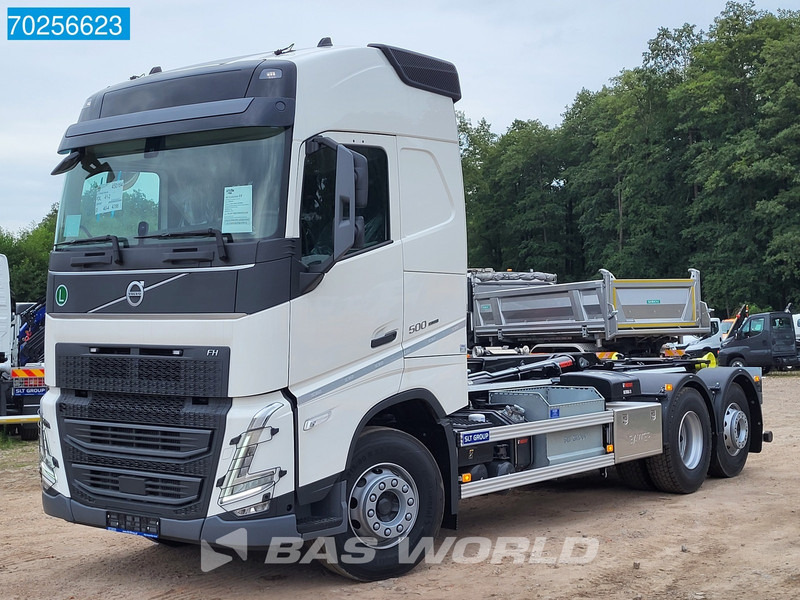 Caminhão polibenne nuevo Volvo FH 500 6X2 HIAB Multilift 21T Lift+Lenkachse LED VEB+ Euro 6: foto 14
