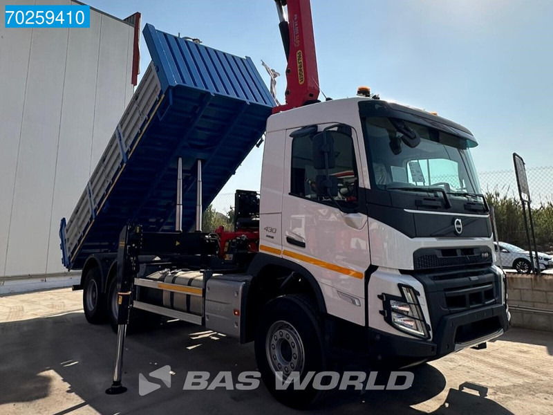 Volvo FMX 430 6X4 Palfinger PK24.001 SLD5 Kran Crane 12m3 Big-Axle Euro 6 - Caminhão basculante, Caminhão grua: foto 5 Volvo FMX 430 6X4 Palfinger PK24.001 SLD5 Kran Crane 12m3 Big-Axle Euro 6 - Caminhão basculante, Caminhão grua: foto 5