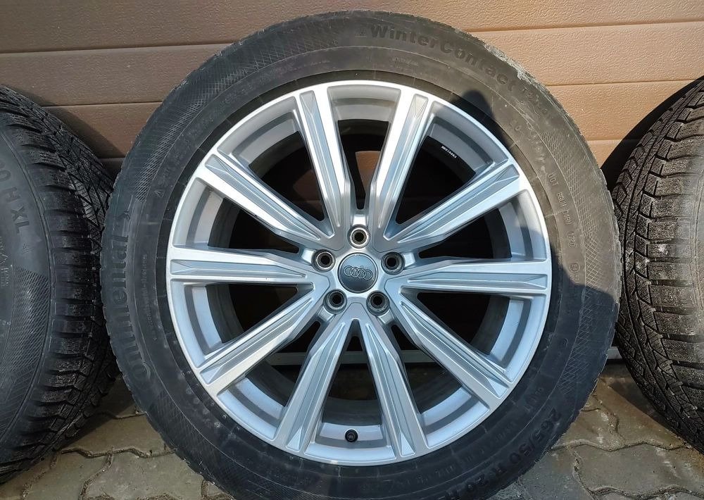 Koła felgi aluminiowe Audi Q8 SQ8 z oponami zimowymi Continental WinterContact TS850P 265/50 R20 H XL - Roda completa de Automóvel: foto 3 Koła felgi aluminiowe Audi Q8 SQ8 z oponami zimowymi Continental WinterContact TS850P 265/50 R20 H XL - Roda completa de Automóvel: foto 3