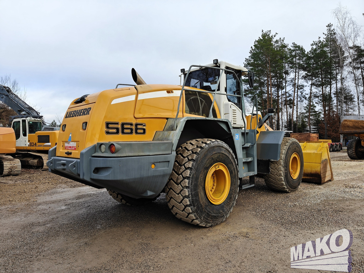 Liebherr L566 - Carregadeira de rodas: foto 5 Liebherr L566 - Carregadeira de rodas: foto 5