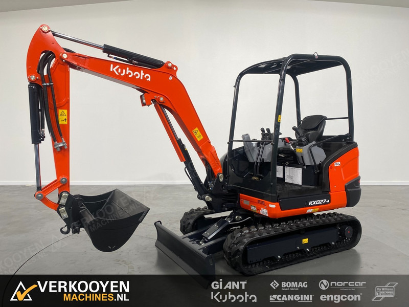 Kubota KX027-4 Hi Spec Canopy - Mini escavadeira: foto 1 Kubota KX027-4 Hi Spec Canopy - Mini escavadeira: foto 1