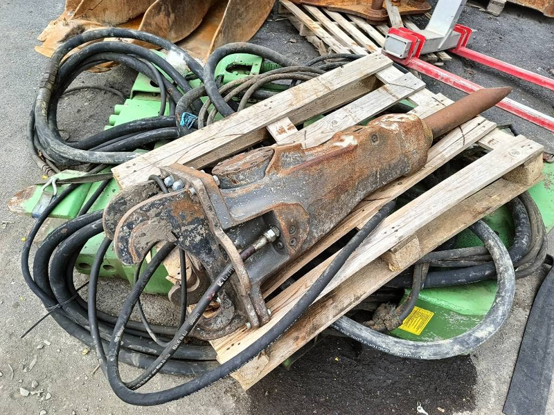 Atlas-Copco HS35U 248 kg hamer breker brokk husqvarna 8 cm - Martelo hidráulico de Máquina de construção: foto 3 Atlas-Copco HS35U 248 kg hamer breker brokk husqvarna 8 cm - Martelo hidráulico de Máquina de construção: foto 3
