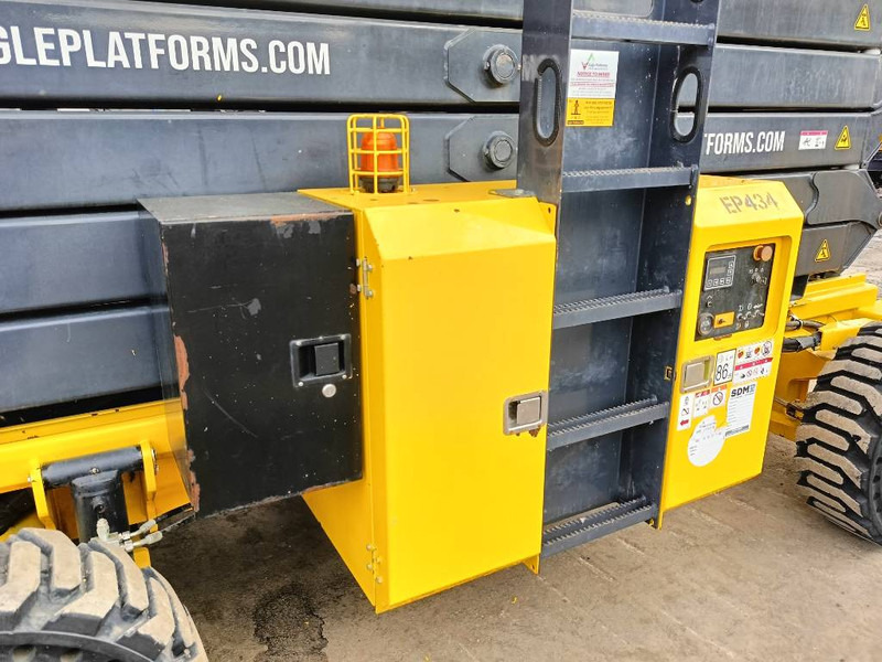 Plataforma de Tijera/ Plataforma de tesoura GMG 6094-RT platform hi lift schaar hoogwerker 18 m CE: foto 19