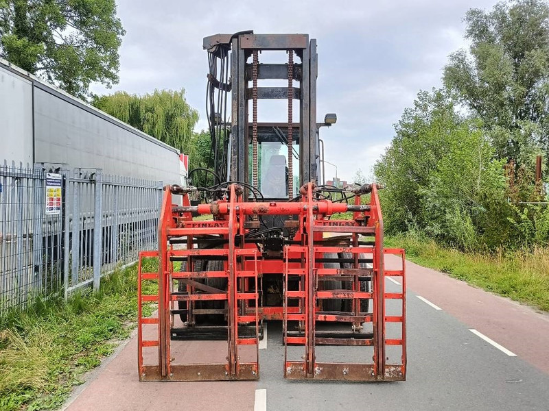 Hyster H 12.00 XL 12 ton heftruck met stenenklem forklift - Empilhadeira a diesel: foto 4 Hyster H 12.00 XL 12 ton heftruck met stenenklem forklift - Empilhadeira a diesel: foto 4