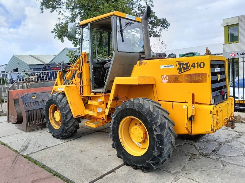 JCB 410 shovel wiellader loader + 2 bakken 4x4 robuust - Carregadeira de rodas: foto 2 JCB 410 shovel wiellader loader + 2 bakken 4x4 robuust - Carregadeira de rodas: foto 2