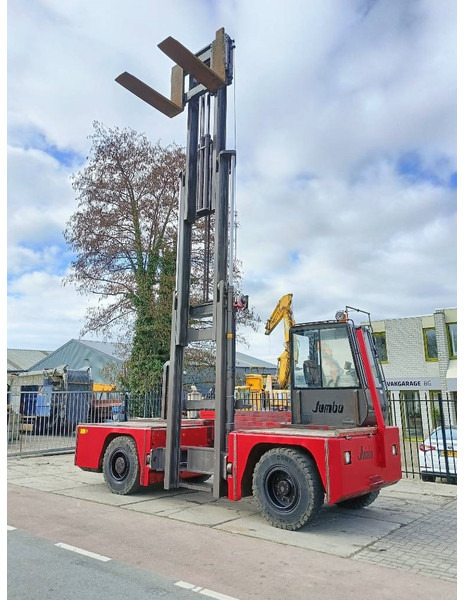 Jumbo J/SH 120/14/75 zijlader side forklift stapler 12 T - Empilhador lateral: foto 3 Jumbo J/SH 120/14/75 zijlader side forklift stapler 12 T - Empilhador lateral: foto 3