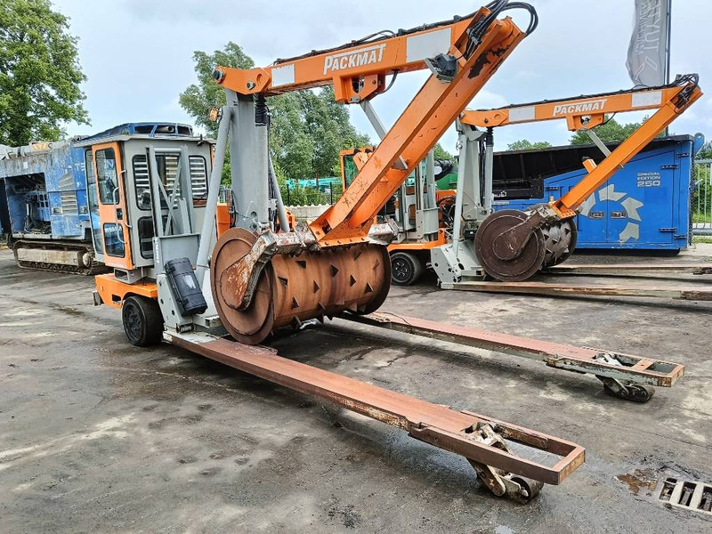 Máquina de construção para transporte de lixo PACKMAT PK451containeraandruk afval arm compactor: foto 6