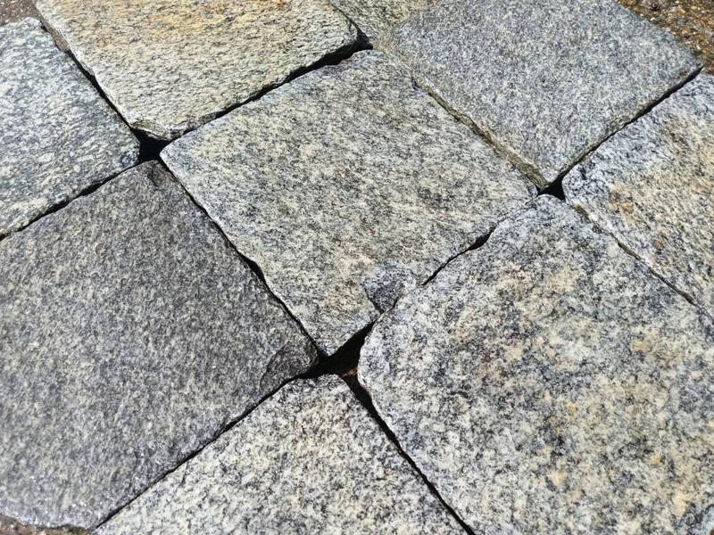 Máquina de construção graniet natuursteen 40x40x7-8 cm 300m2 ruw/glad te: foto 7
