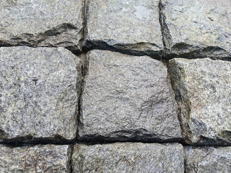 Máquina de construção graniet natuursteen 40x40x7-8 cm 300m2 ruw/glad te: foto 10