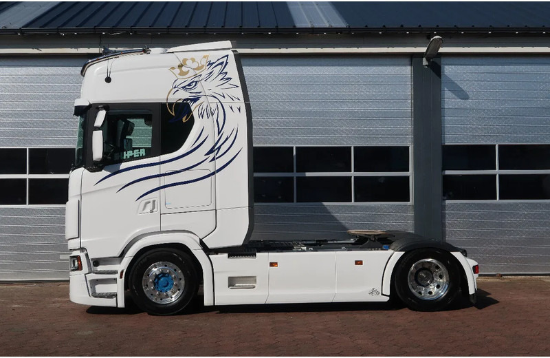 Tractor Scania 540S NGS FULL AIR/ RETARDER/ ALCOA/ LEATHER/ 2X TANK/ PARK AIRCO: foto 9