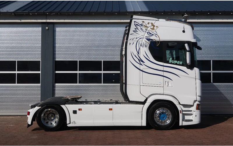 Tractor Scania 540S NGS FULL AIR/ RETARDER/ ALCOA/ LEATHER/ 2X TANK/ PARK AIRCO: foto 17
