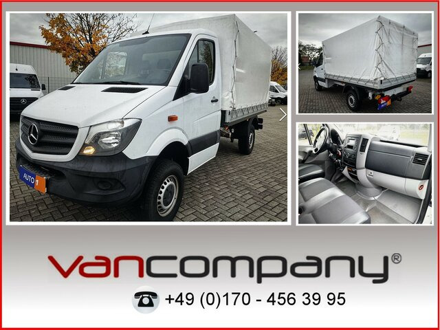 MERCEDES-BENZ Sprinter 316 CDI Pritsche 4x4 Allrad Plane... - Furgão caixa aberta: foto 1 MERCEDES-BENZ Sprinter 316 CDI Pritsche 4x4 Allrad Plane... - Furgão caixa aberta: foto 1