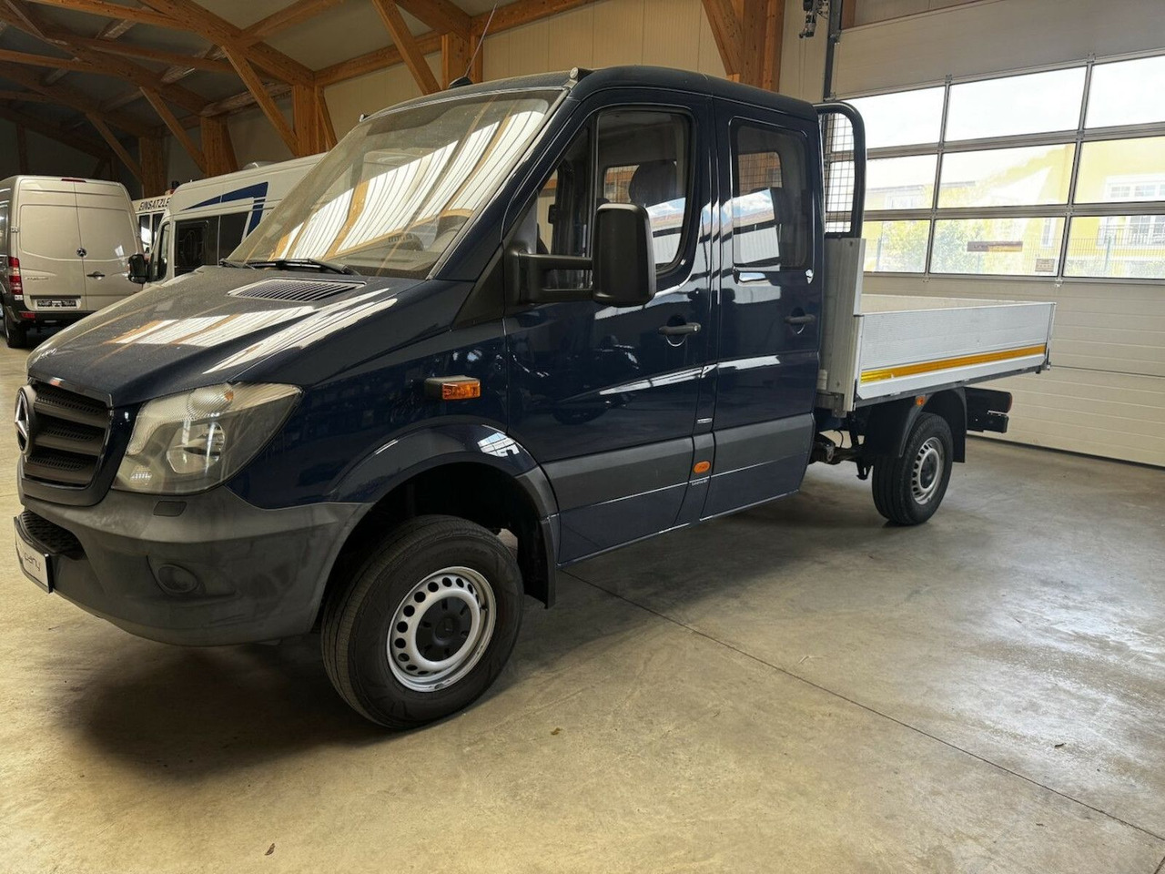 Mercedes-Benz Sprinter 313 CDI Doka 4x4 Allrad AHK 3.5t - Furgão caixa aberta, Carrinha cabine dupla: foto 1 Mercedes-Benz Sprinter 313 CDI Doka 4x4 Allrad AHK 3.5t - Furgão caixa aberta, Carrinha cabine dupla: foto 1