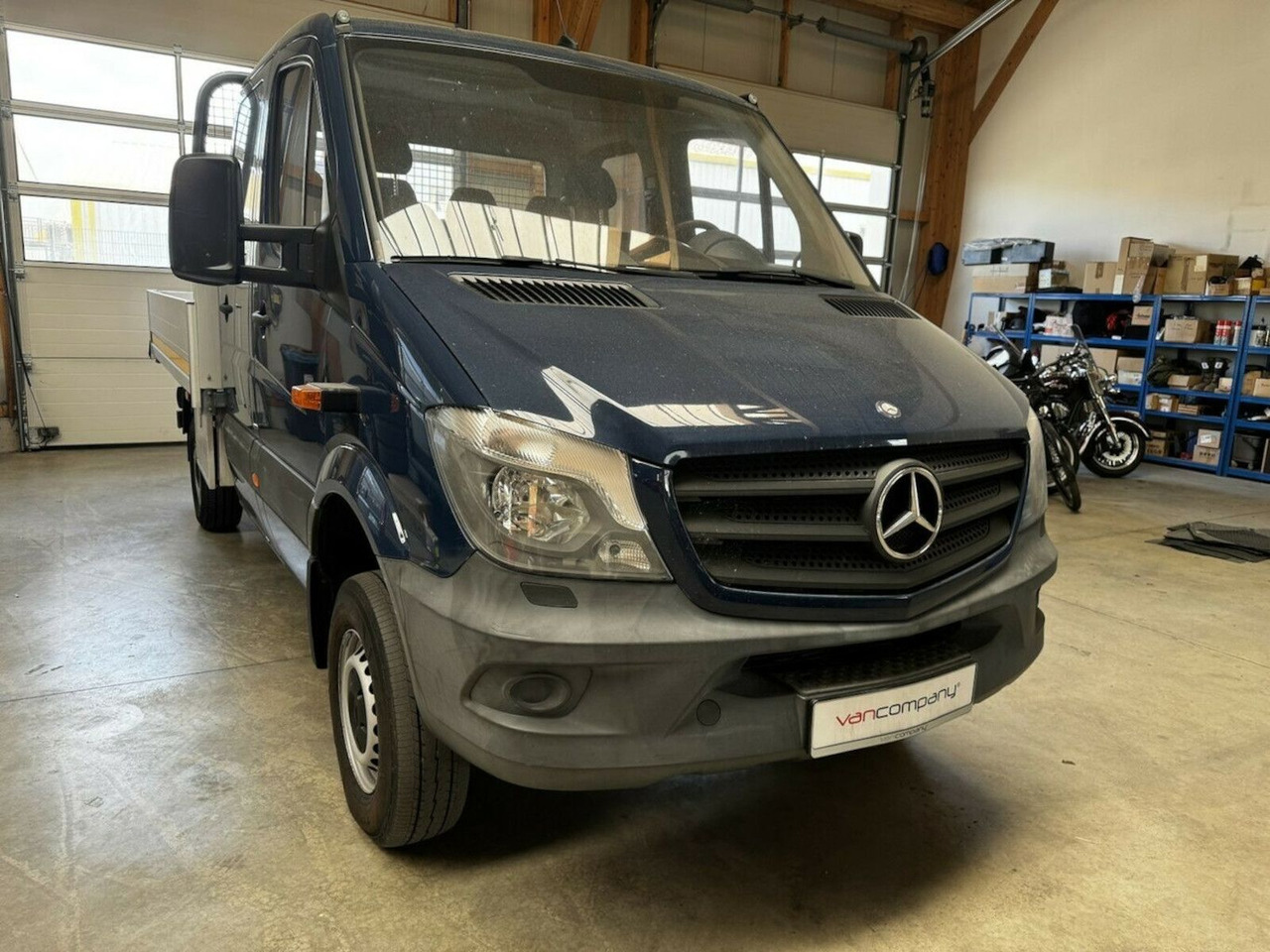 Mercedes-Benz Sprinter 313 CDI Doka 4x4 Autom. AHK 3.5t - Furgão caixa aberta, Carrinha cabine dupla: foto 3 Mercedes-Benz Sprinter 313 CDI Doka 4x4 Autom. AHK 3.5t - Furgão caixa aberta, Carrinha cabine dupla: foto 3