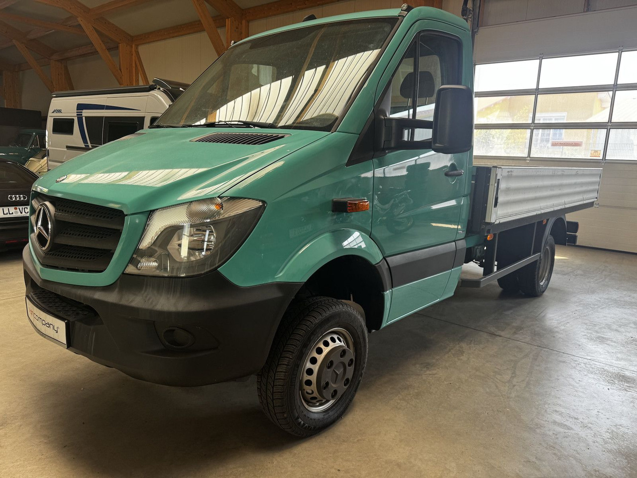 Mercedes-Benz Sprinter 513 CDI 4x4 Allrad Pritsche 3.5t - Furgão caixa aberta: foto 1 Mercedes-Benz Sprinter 513 CDI 4x4 Allrad Pritsche 3.5t - Furgão caixa aberta: foto 1