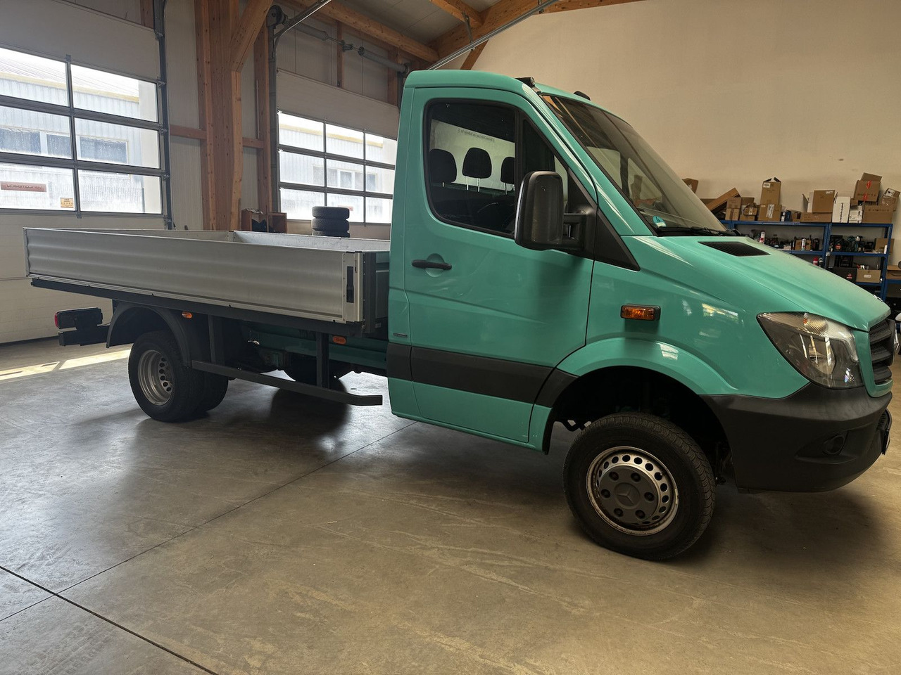 Mercedes-Benz Sprinter 513 CDI 4x4 Allrad Pritsche 3.5t - Furgão caixa aberta: foto 5 Mercedes-Benz Sprinter 513 CDI 4x4 Allrad Pritsche 3.5t - Furgão caixa aberta: foto 5