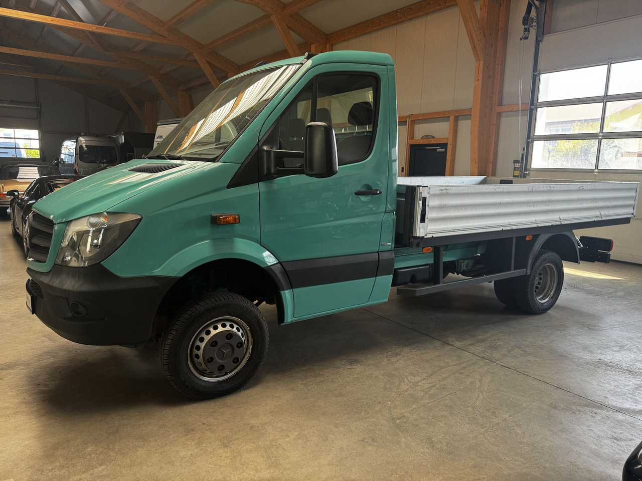 Mercedes-Benz Sprinter 513 CDI 4x4 Allrad Pritsche 3.5t - Furgão caixa aberta: foto 2 Mercedes-Benz Sprinter 513 CDI 4x4 Allrad Pritsche 3.5t - Furgão caixa aberta: foto 2